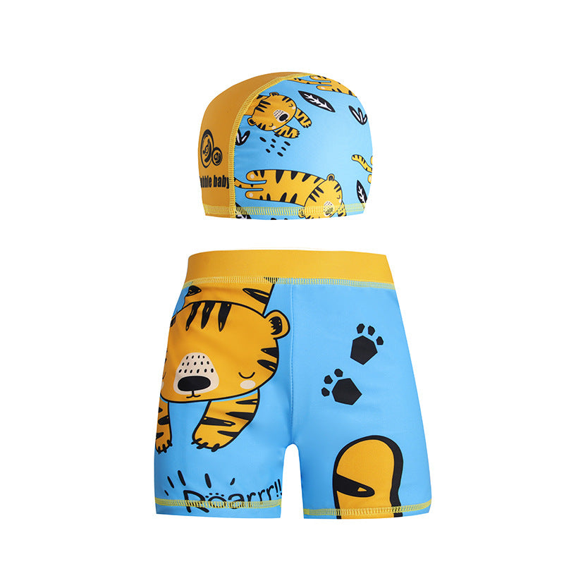 Boys' Floral Polka Dot Swimsuit (9)