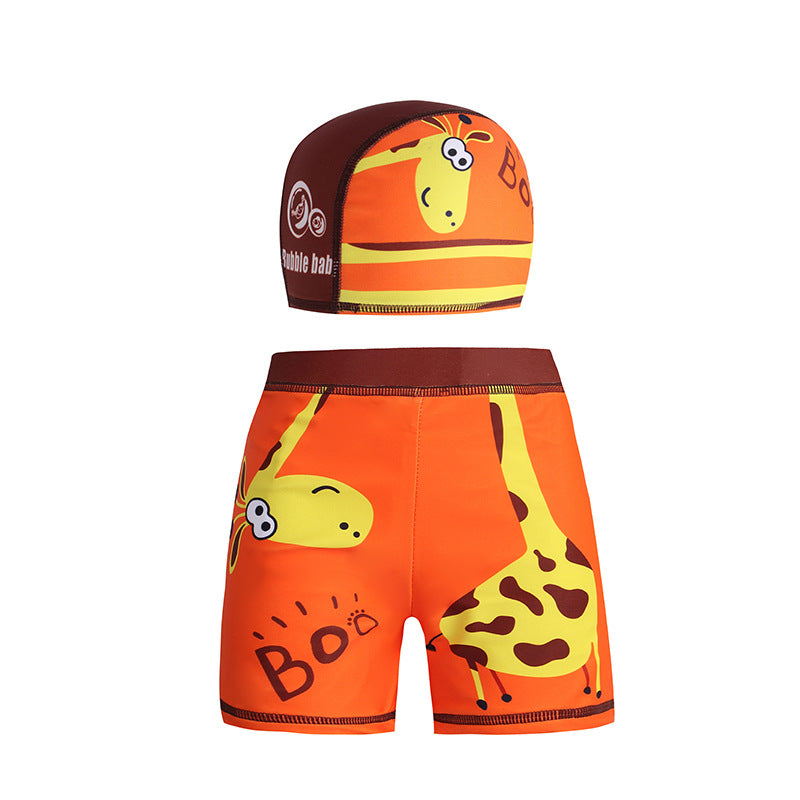Boys' Floral Polka Dot Swimsuit (9)