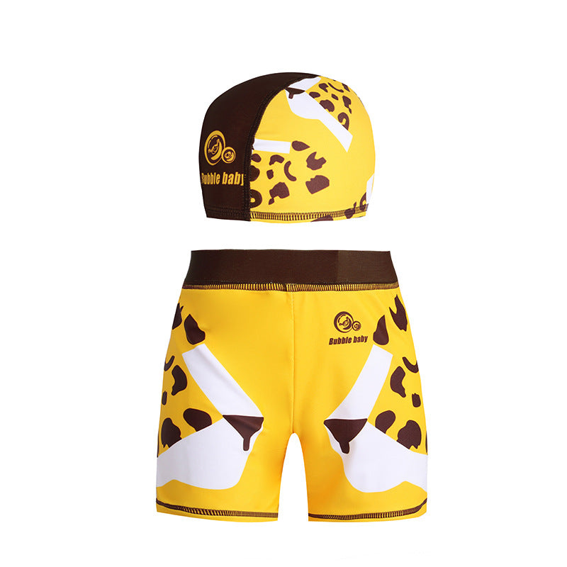 Boys' Floral Polka Dot Swimsuit (9)