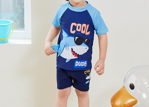 Boys' Floral Polka Dot Swimsuit (13)