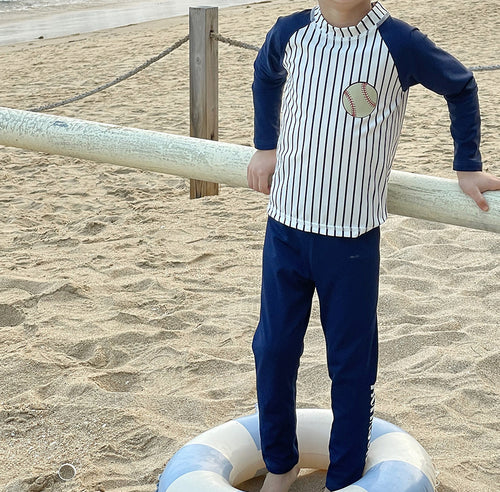 Boys' Floral Polka Dot Swimsuit (14)