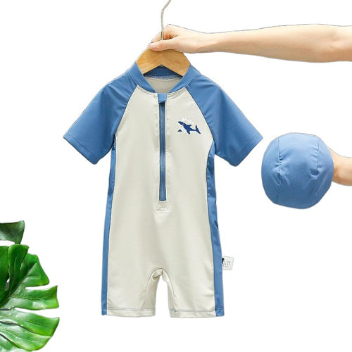Boys' Floral Polka Dot Swimsuit (24)