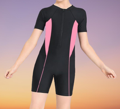 Girls' One-Piece Swimsuit (2)