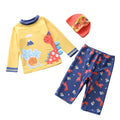 Boys' Long-Sleeve Floral Swimsuit (2)