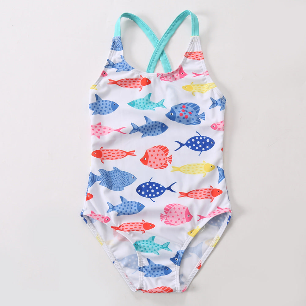 Girls' One-Piece Swimsuit (21)