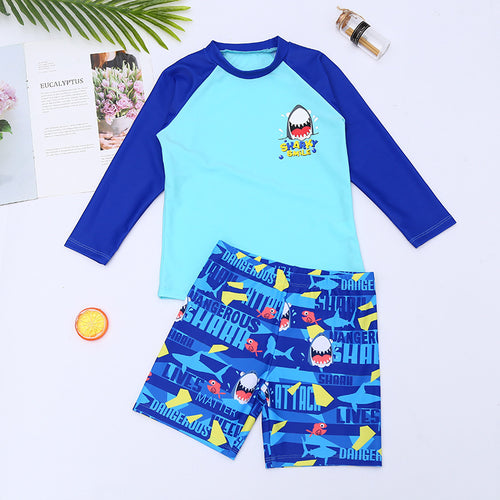 Boys' Floral Polka Dot Swimsuit (37)