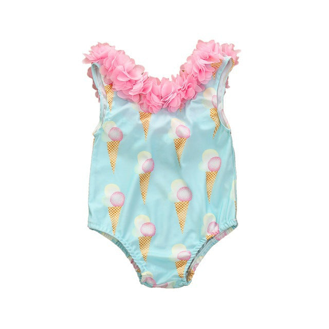 Girls' One-Piece Swimsuit (16)