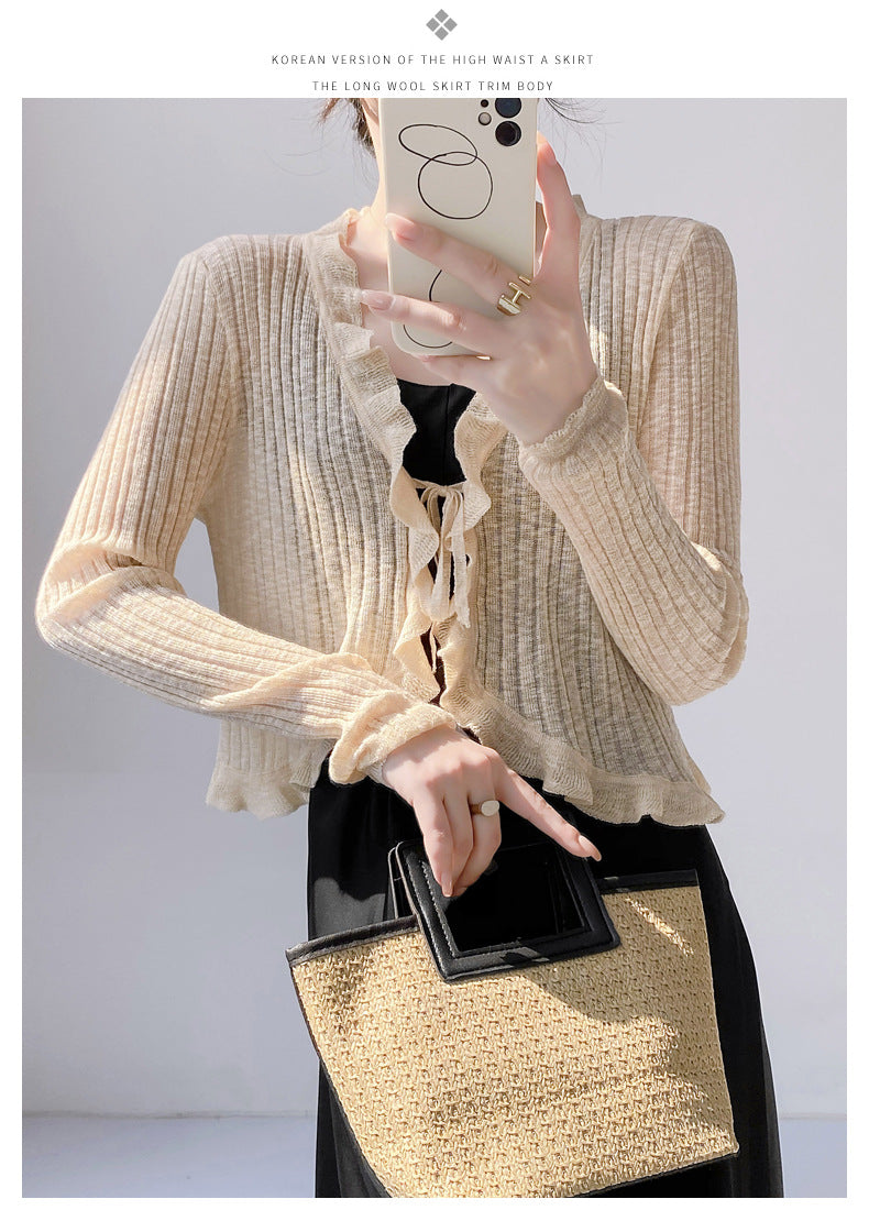 Women's Cardigan Knit Top (2)