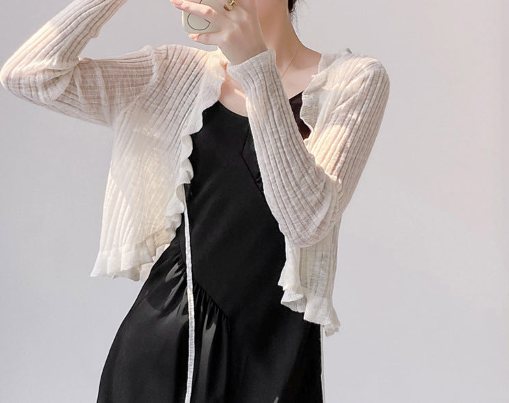 Women's Cardigan Knit Top (2)