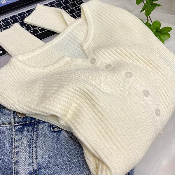 Women's Cardigan Knit Top (4)