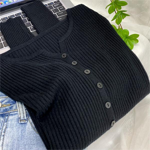 Women's Cardigan Knit Top (4)