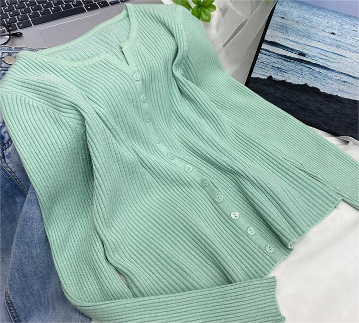 Women's Cardigan Knit Top (4)