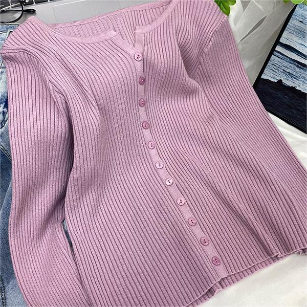 Women's Cardigan Knit Top (4)