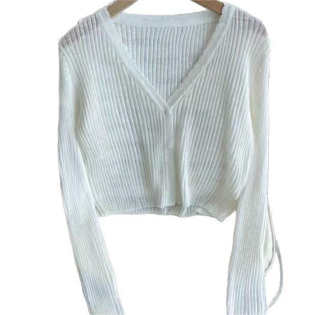 Women's Cardigan Knit Top (5)