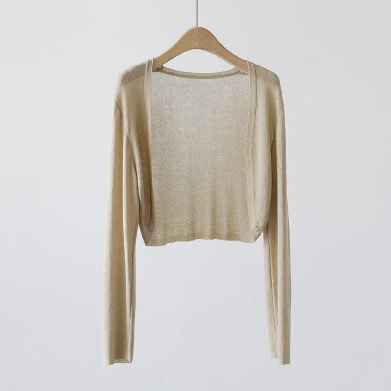 Women's Cardigan Knit Top (6)