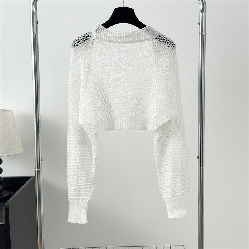 Women's Cardigan Knit Top (10)