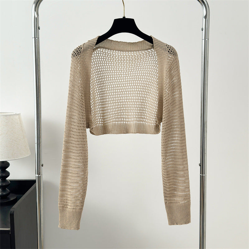 Women's Cardigan Knit Top (10)