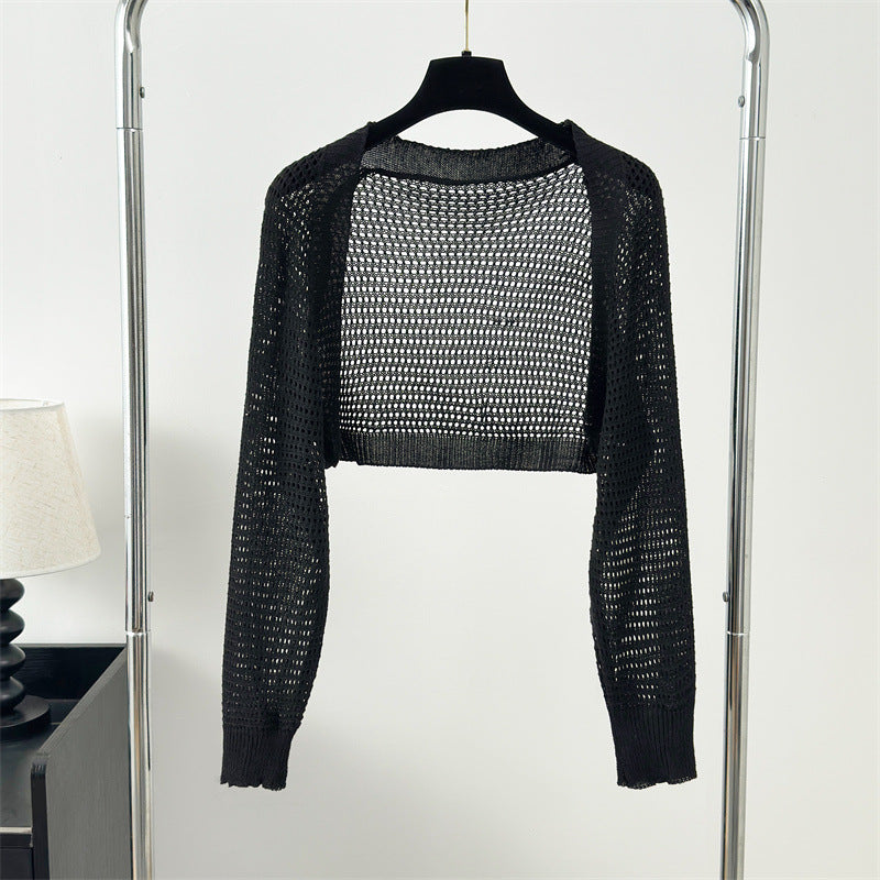 Women's Cardigan Knit Top (10)