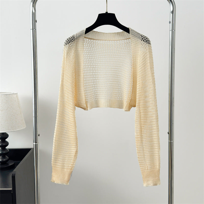 Women's Cardigan Knit Top (10)