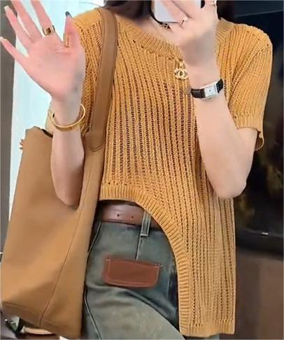 Women's Cardigan Knit Top (11)