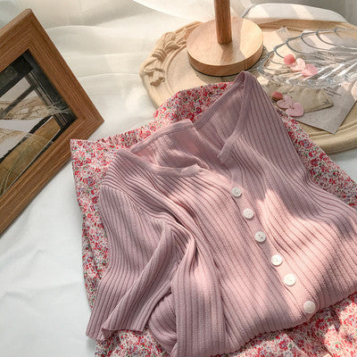 Women's Cardigan Knit Top (12)