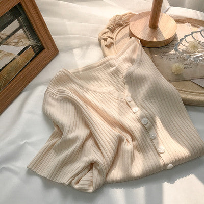 Women's Cardigan Knit Top (12)