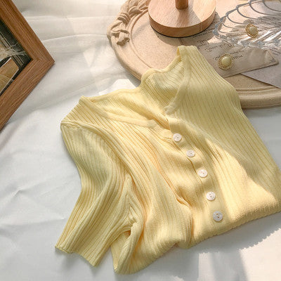 Women's Cardigan Knit Top (12)