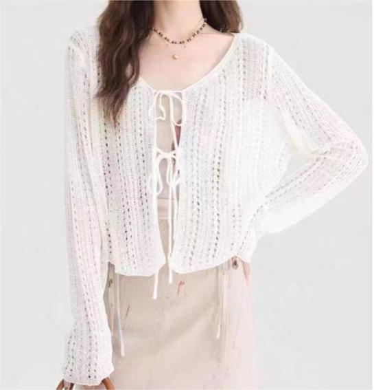 Women's Cardigan Knit Top (14)