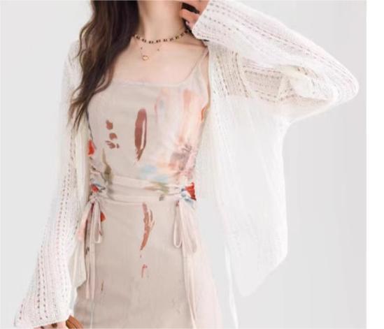 Women's Cardigan Knit Top (14)