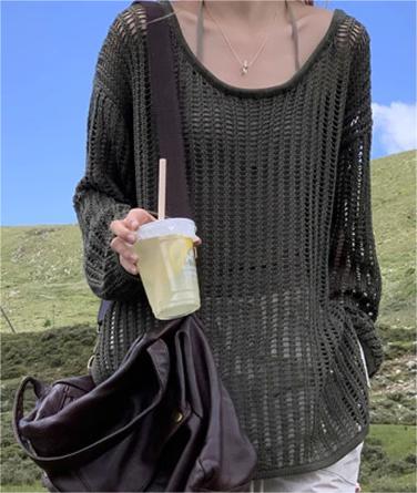Women's Cardigan Knit Top (16)