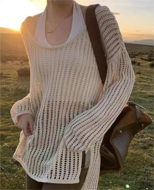 Women's Cardigan Knit Top (16)