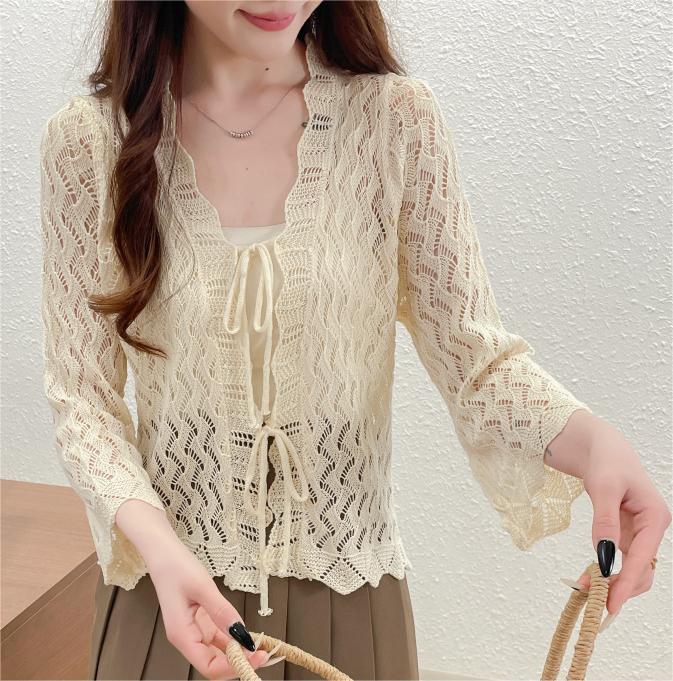 Women's Cardigan Knit Top (18)