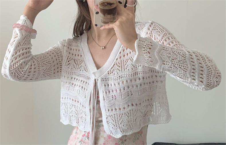 Women's Cardigan Knit Top (24)