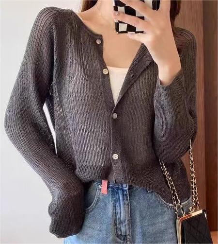 Women's Cardigan Knit Top (25)