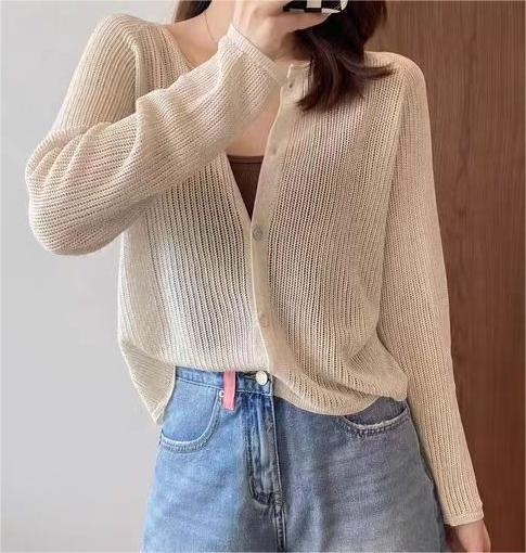 Women's Cardigan Knit Top (25)
