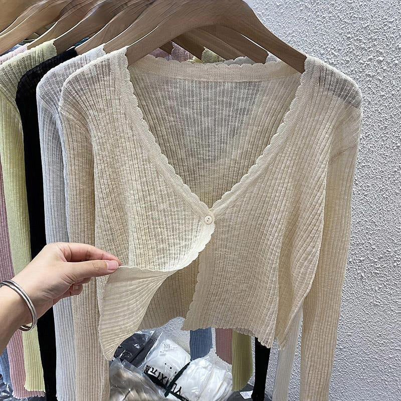 Women's Cardigan Knit Top (33)