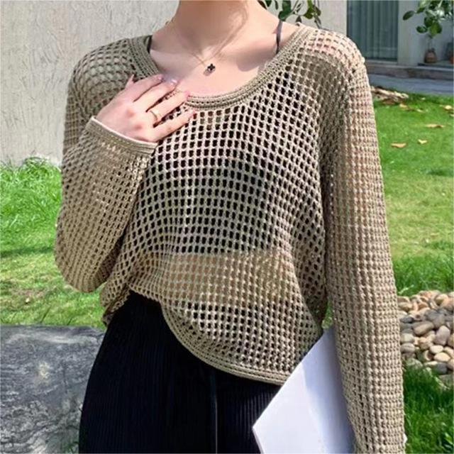 Women's Short-Sleeve Cardigan Top (5)