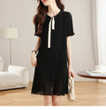 Women Plus Solid Colored Comfortable Casual Summer Season Dress
