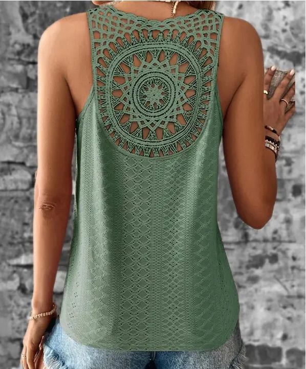 Women's Floral Lace Top