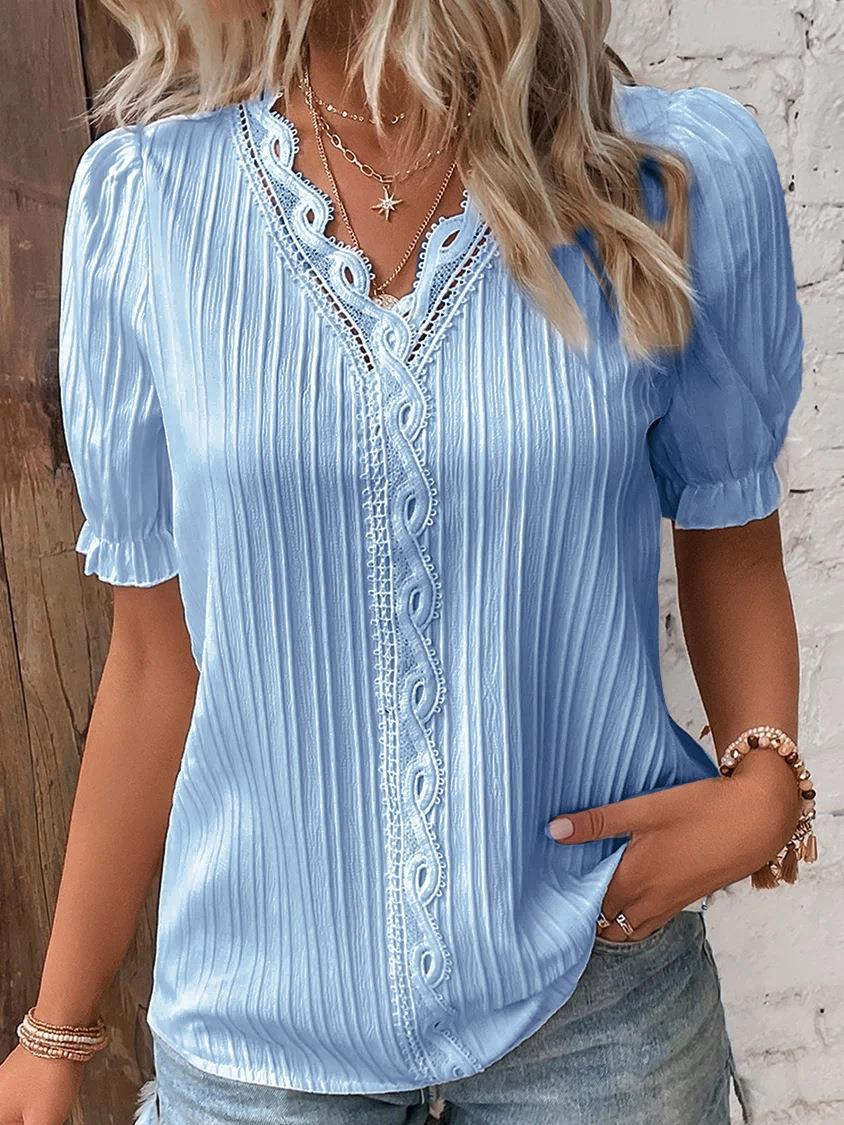 Women's Floral Lace Top (34)