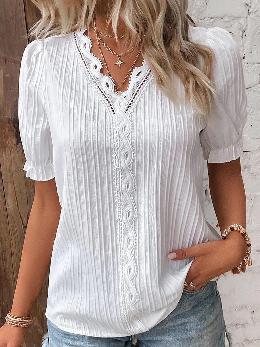 Women's Floral Lace Top (34)