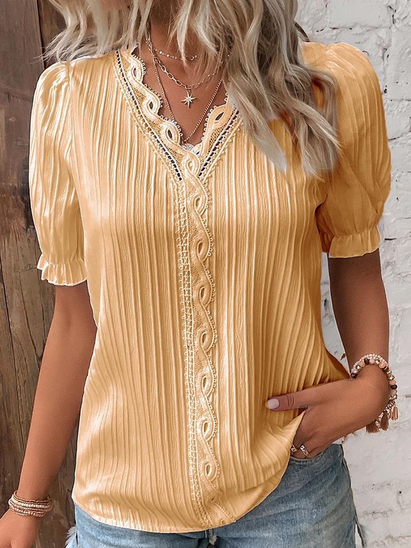Women's Floral Lace Top (34)