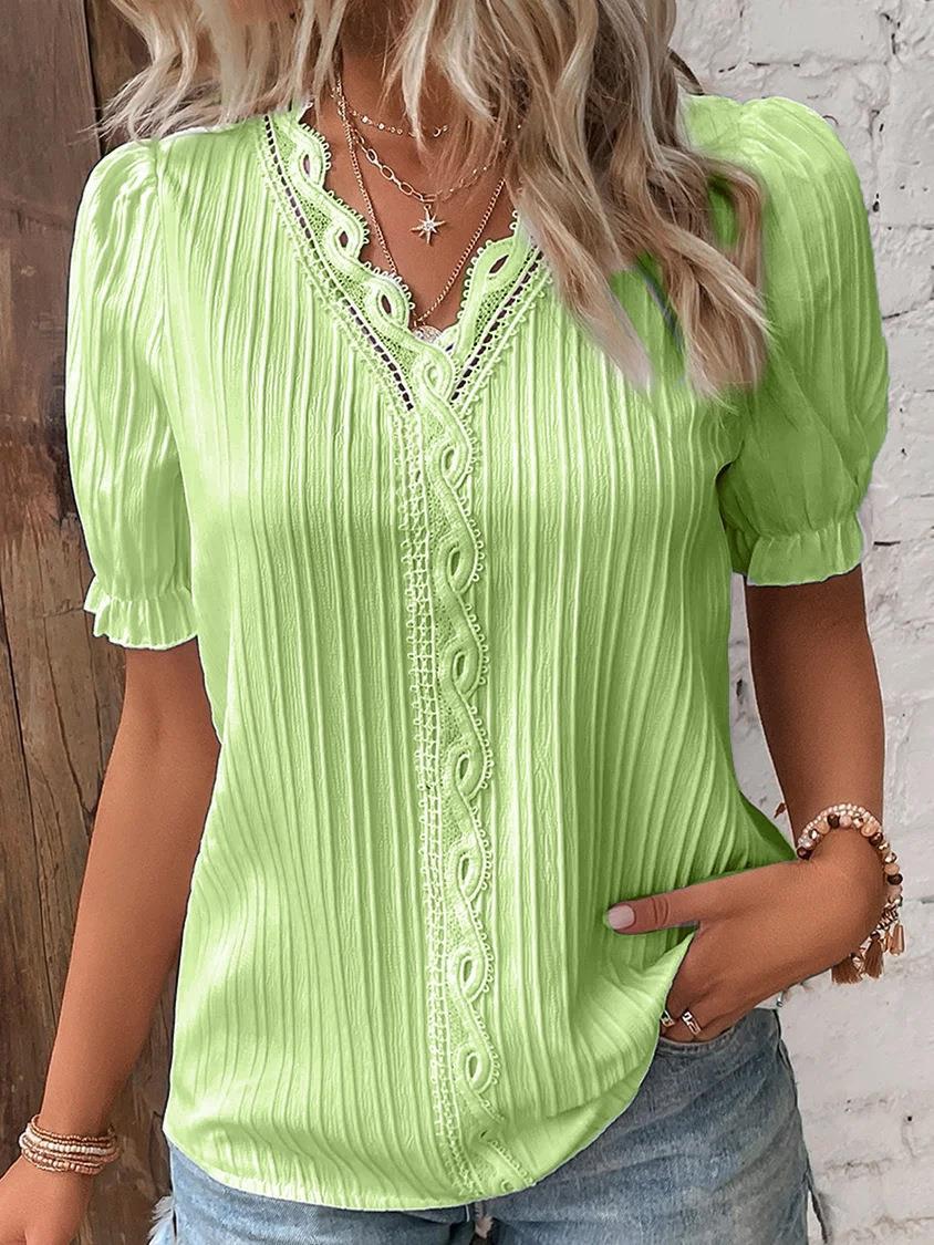 Women's Floral Lace Top (34)