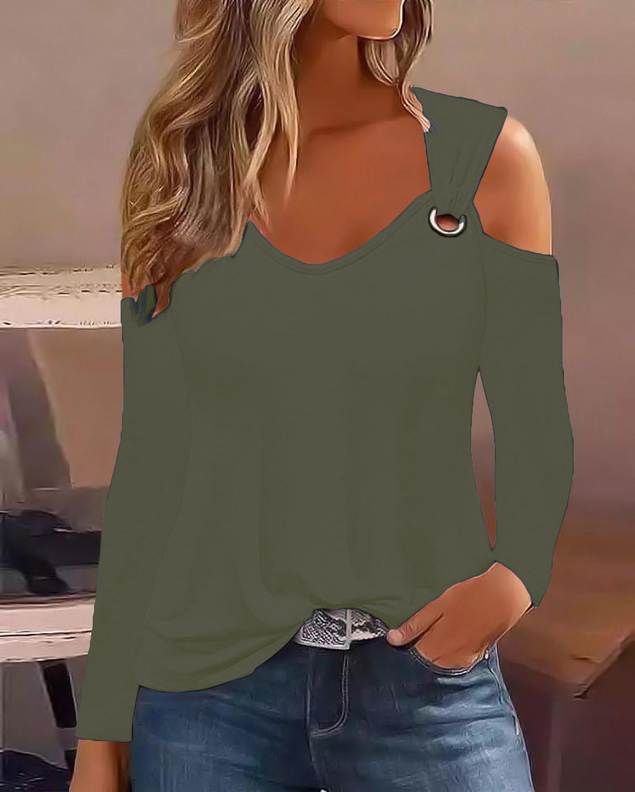 Women's Long-Sleeve Short-Sleeve Top (5)