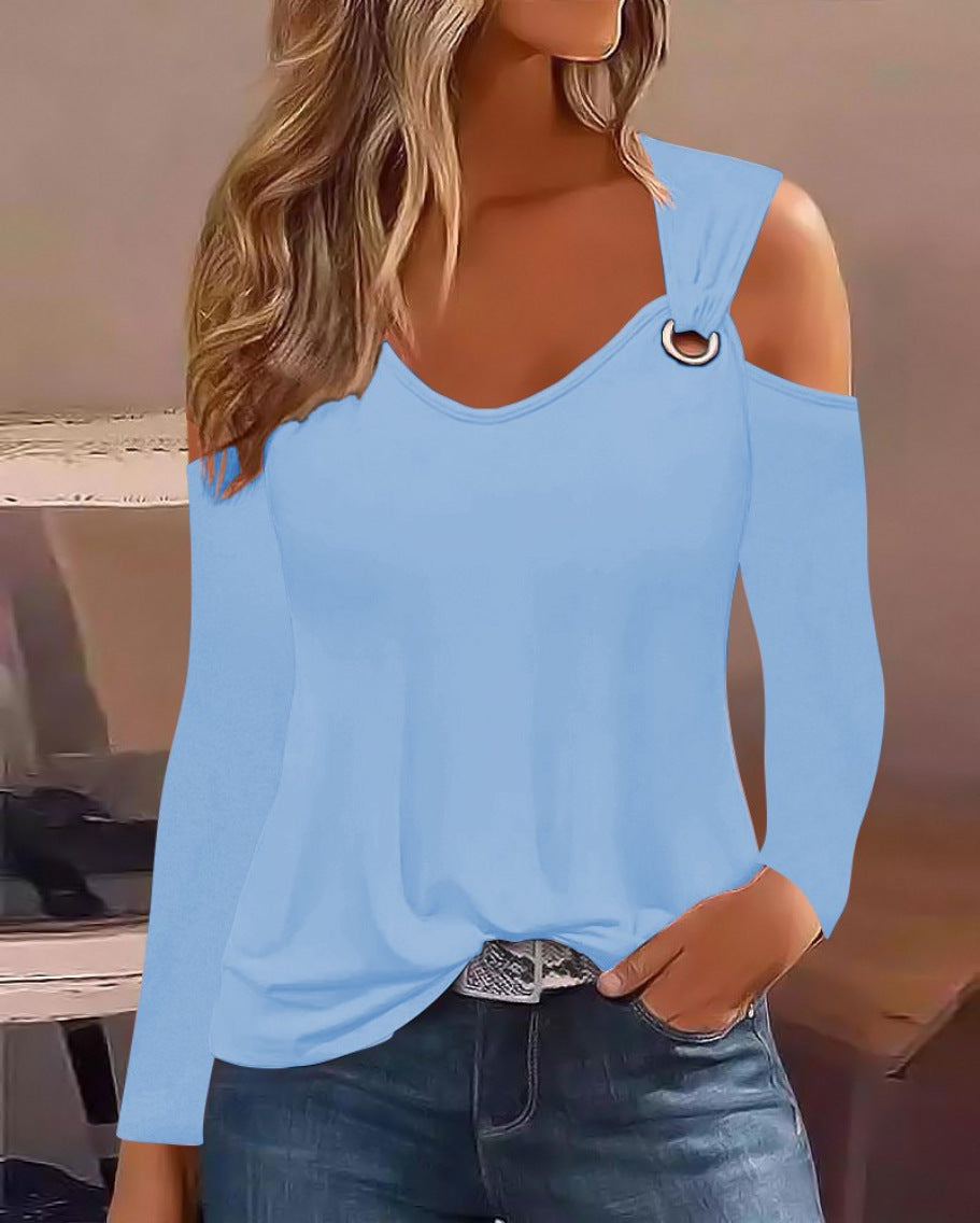 Women's Long-Sleeve Short-Sleeve Top (5)