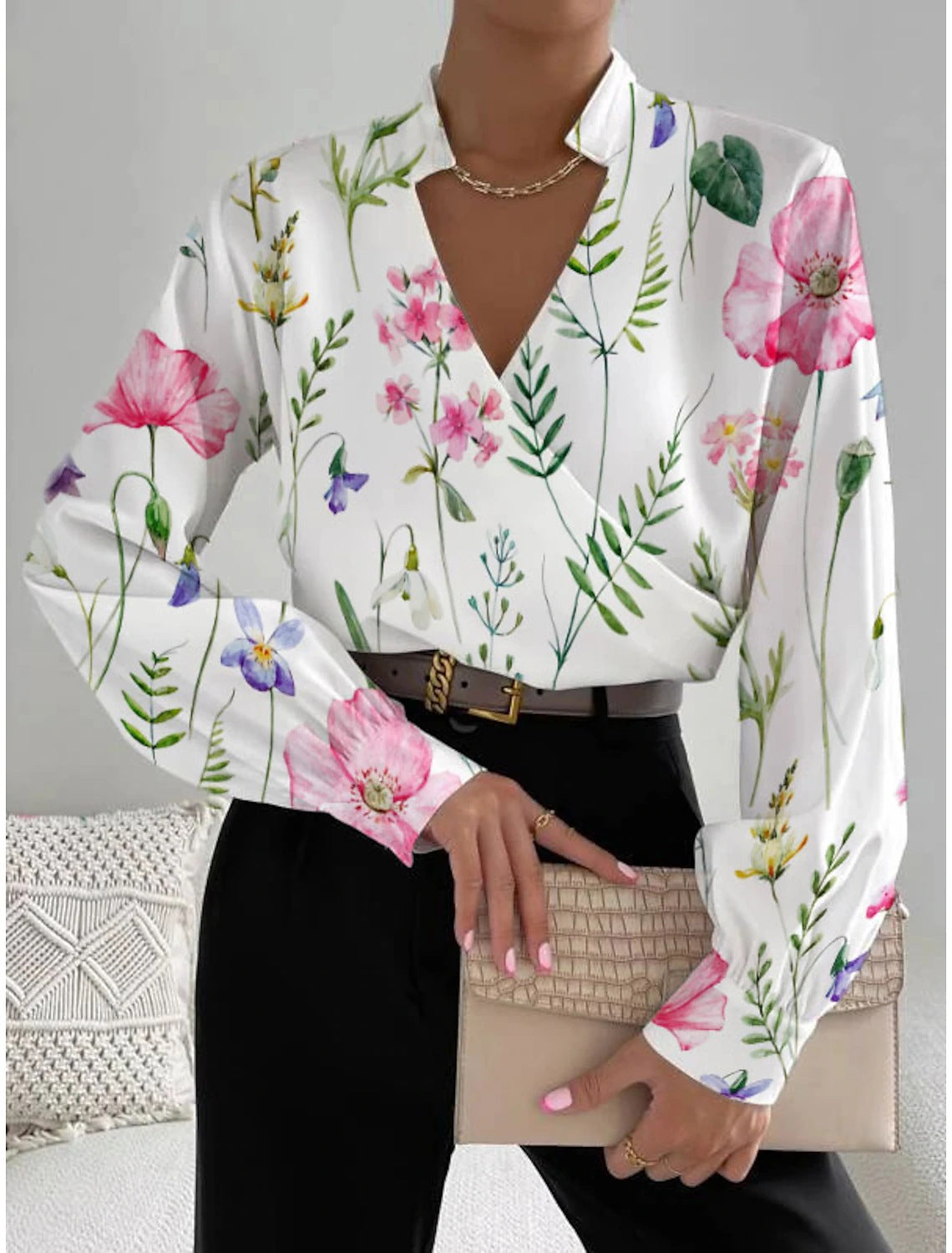 Women's Long-Sleeve Short-Sleeve Top (10)