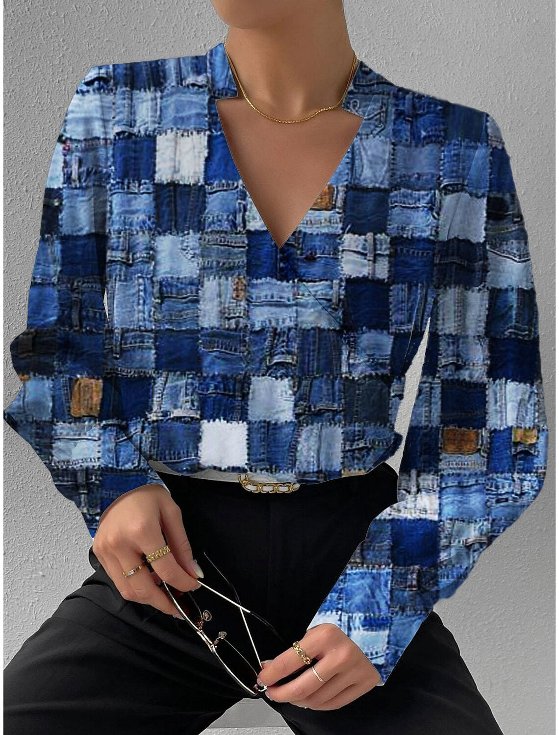 Women's Long-Sleeve Short-Sleeve Top (10)