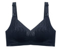 Women’s Ultra-Thin Wire-Free Nursing Bra – Push-Up, Maternity Breastfeeding Bra with Buckle Access