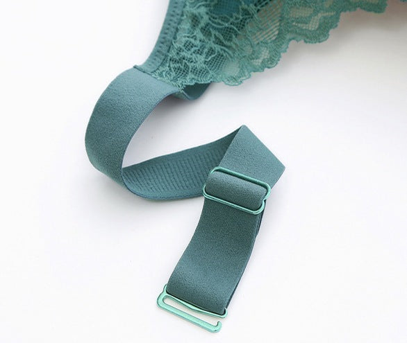 Women’s Lace Full Cup Bra – Large Size, Adjustable, Breathable Underwear for Big Breasts