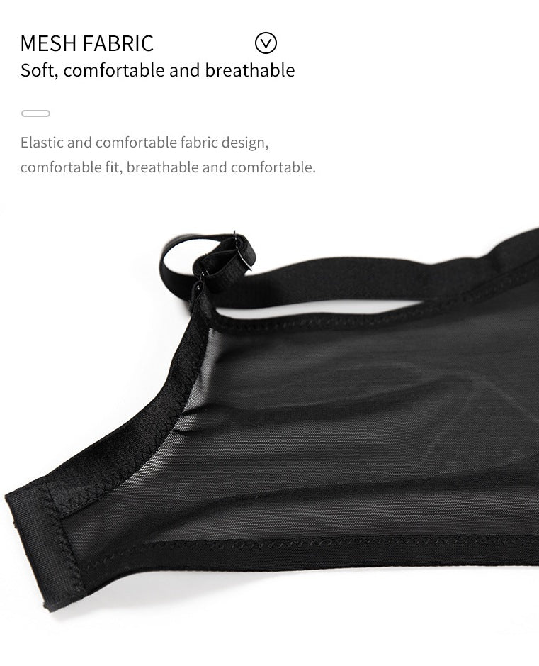Women’s No-Wire Lace Bra – Thin, Lightweight, Large Cup, B–E Cups, Comfortable & Breathable Underwear